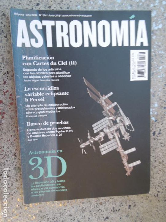 Collection Magazines and Newspapers: ASTRONOMIA REVISTA N&ordm; 204- JUNIO 2016- ASTRONOMIA EN 3D