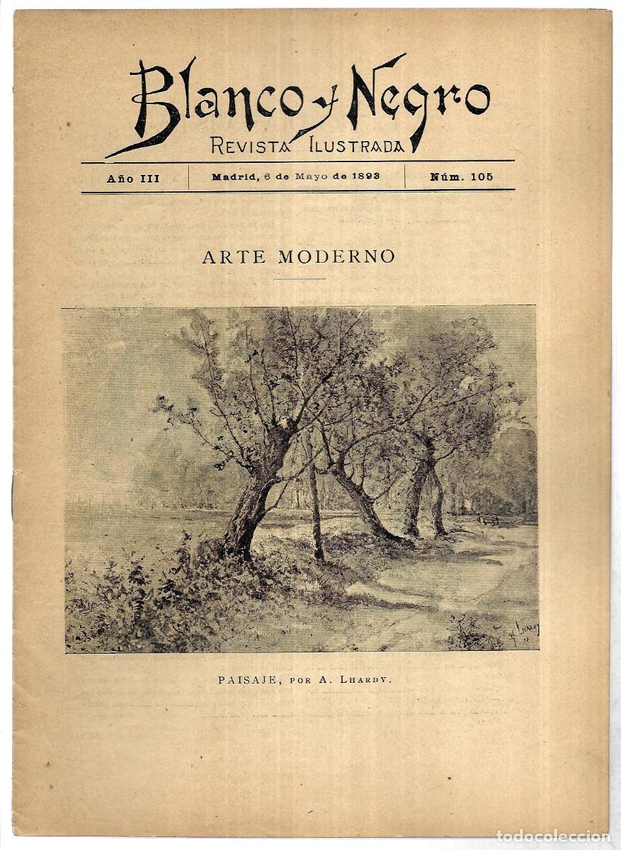 Coleccionismo de Revistas y Peri&oacute;dicos: Blanco y Negro n&ordm; 105