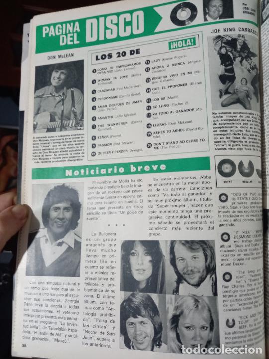 Coleccionismo de revistas y peri&oacute;dicos: ABBA DON MCLEAN JOE KING CARRASCO GEORGIE DANN