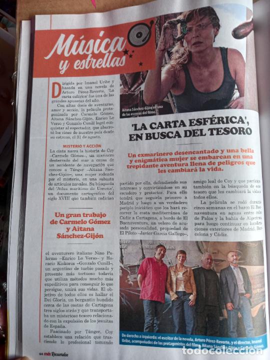 Coleccionismo de Revistas y Peri&oacute;dicos: AITANA SANCHEZ GIJON ARTURO PEREZ REVERTE CARMELO GOMEZ IMANOL URIBE