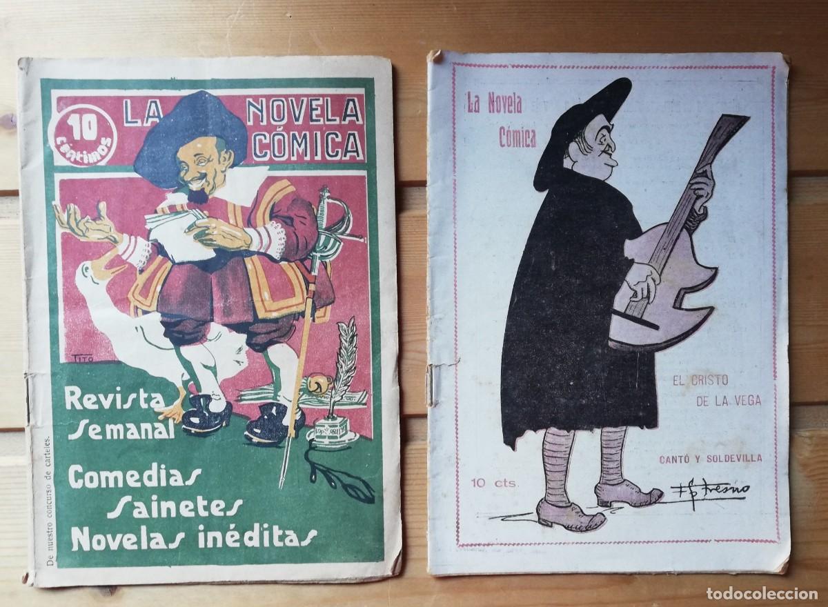 Collezionismo di Riviste e Giornali: Dos n&uacute;meros de la Novela C&oacute;mica 1917