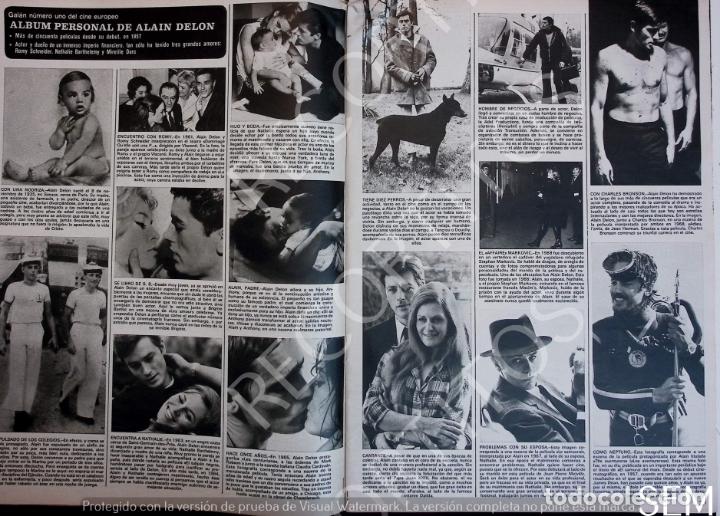 Collectionnisme de Revues et Journaux: ALAIN DELON DALIDA ROMY SCHNEIDDER NATHALIE MIREILLEDARC