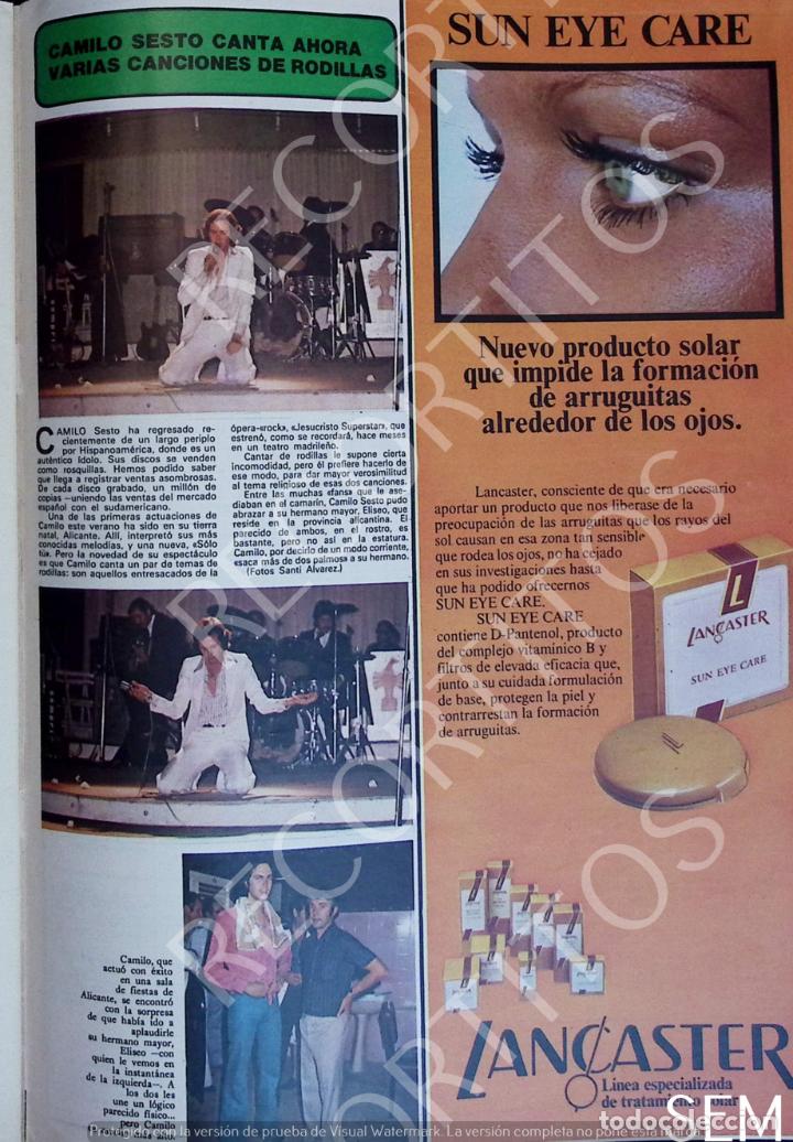 Coleccionismo de Revistas y Peri&oacute;dicos: CAMILO SESTO