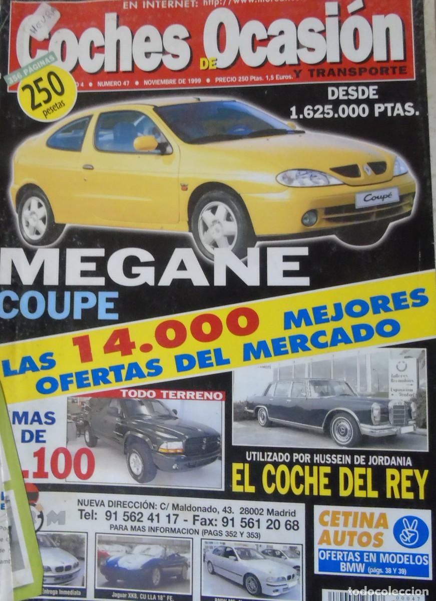 Collectionnisme de Revues et Journaux: REVISTA coches de ocasion N&ordm; 47 NOVIEMBRE 1999