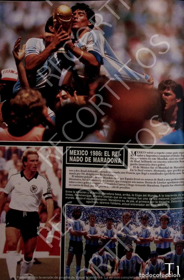 Coleccionismo de Revistas y Peri&oacute;dicos: maradona mundiales mexico 86 futbol