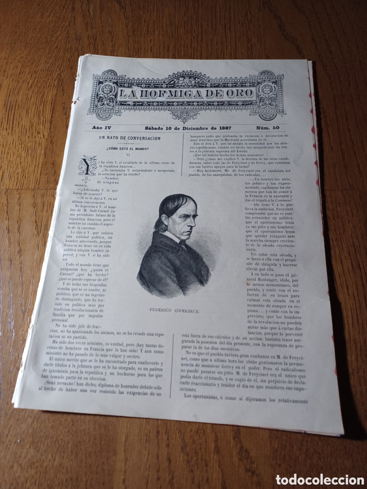 Colecionismo de Revistas e Jornais: REVISTA 1887 LA DECAPITACION DE SAN PABLO DE SIMONET. IMAGENES DE VITERBO