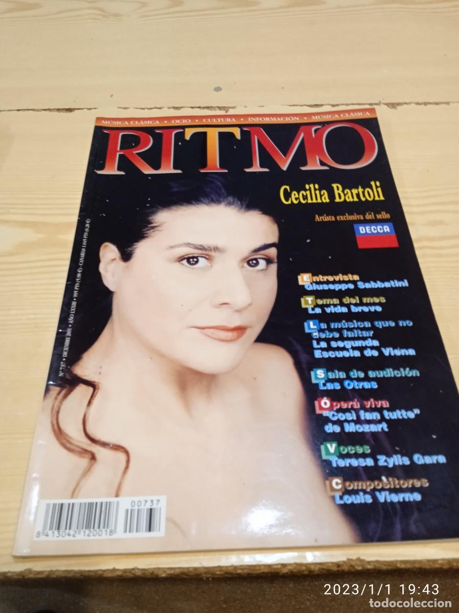 Collezionismo di Riviste e Giornali: GG-999 REVISTA RITMO CECILIA BARTOLI