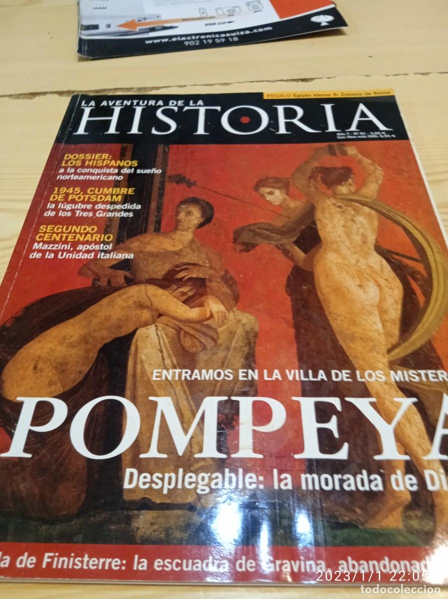 Coleccionismo de revistas y peri&oacute;dicos: GG-999 REVISTA LA AVENTURA DE LA HISTORIA N&ordm; 81 POMPEYA