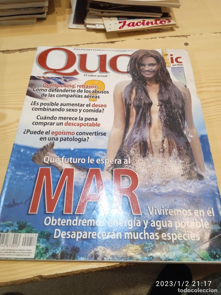 Collezionismo di Riviste e Giornali: GG-537 REVISTA QUO N&ordm; 58 QUE FUTURO LE ESPERA AL MAR