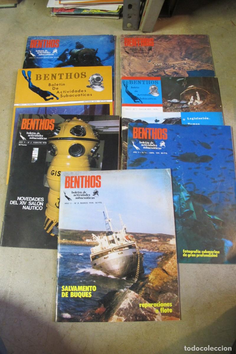 Coleccionismo de Revistas y Peri&oacute;dicos: BENTHOS. BOLETIN DE ACTIVIDADES SUBACUATICAS SUBMARINISMO. 7 N&ordm;