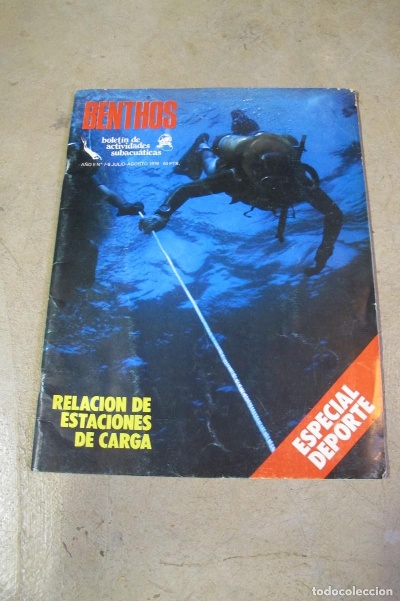Coleccionismo de Revistas y Peri&oacute;dicos: BENTHOS. BOLETIN DE ACTIVIDADES SUBACUATICAS SUBMARINISMO. N&ordm; 7 Y 8