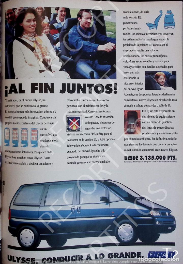 Coleccionismo de Revistas y Peri&oacute;dicos: anuncio fiat ulysse