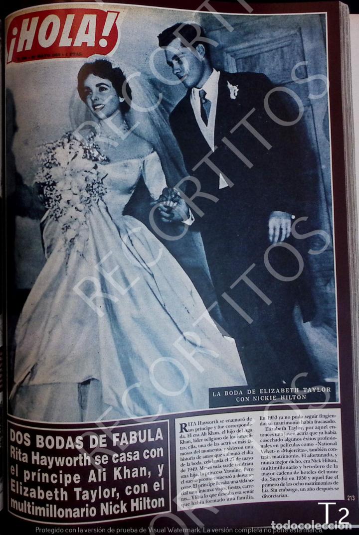Coleccionismo de Revistas y Peri&oacute;dicos: elizabeth taylor nickie hilton