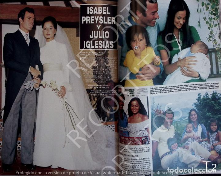 Coleccionismo de Revistas y Peri&oacute;dicos: julio iglesias isabel preysler vaitiare chabeli miranda
