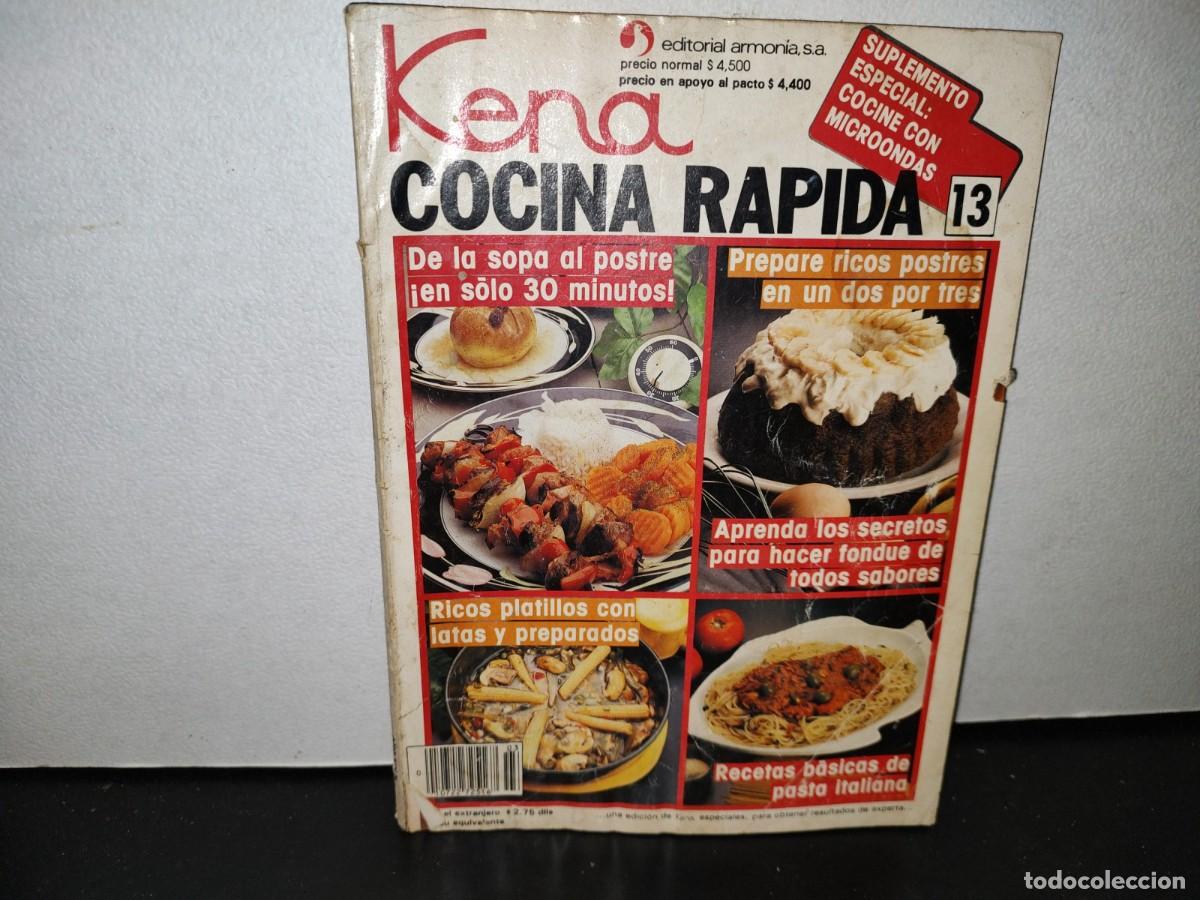 Collection Magazines and Newspapers: 57- REVISTA KENA. COCINA R&Aacute;PIDA 10 - MARZO 1990
