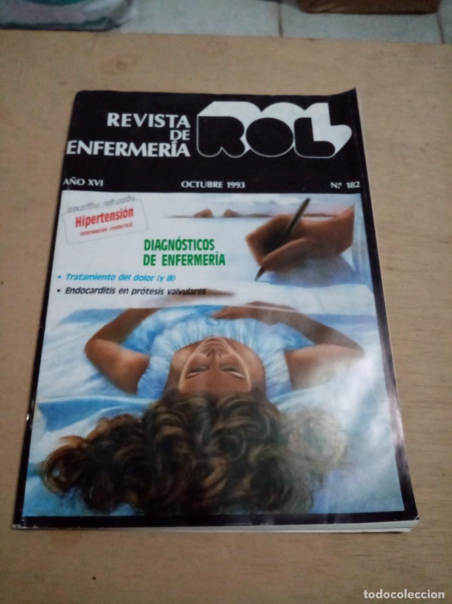 Collezionismo di Riviste e Giornali: REVISTA DE ENFERMERIA ROL. N&ordm; 182. C34L