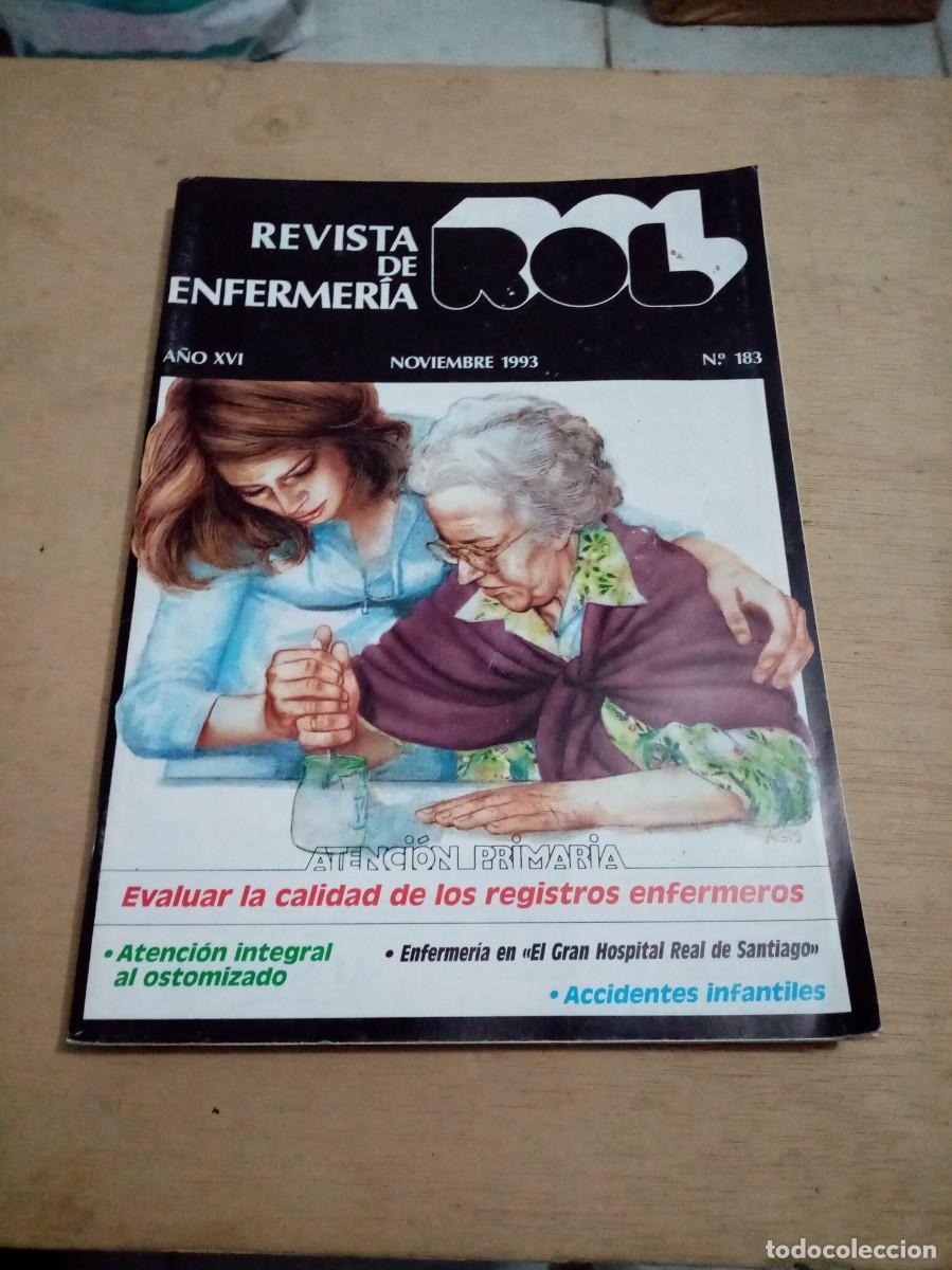 Collezionismo di Riviste e Giornali: REVISTA DE ENFERMERIA ROL. N&ordm; 183. C34L