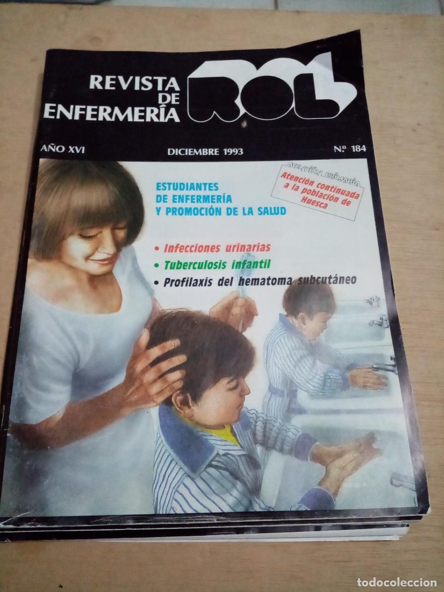 Collezionismo di Riviste e Giornali: REVISTA DE ENFERMERIA ROL. N&ordm; 184 C34L