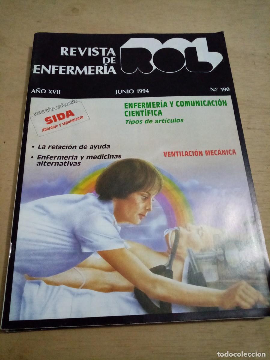 Collection Magazines and Newspapers: REVISTA DE ENFERMERIA ROL. N&ordm; 190 C34L