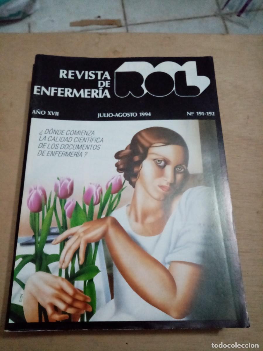 Collection Magazines and Newspapers: REVISTA DE ENFERMERIA ROL. N&ordm; 191-192 C34L