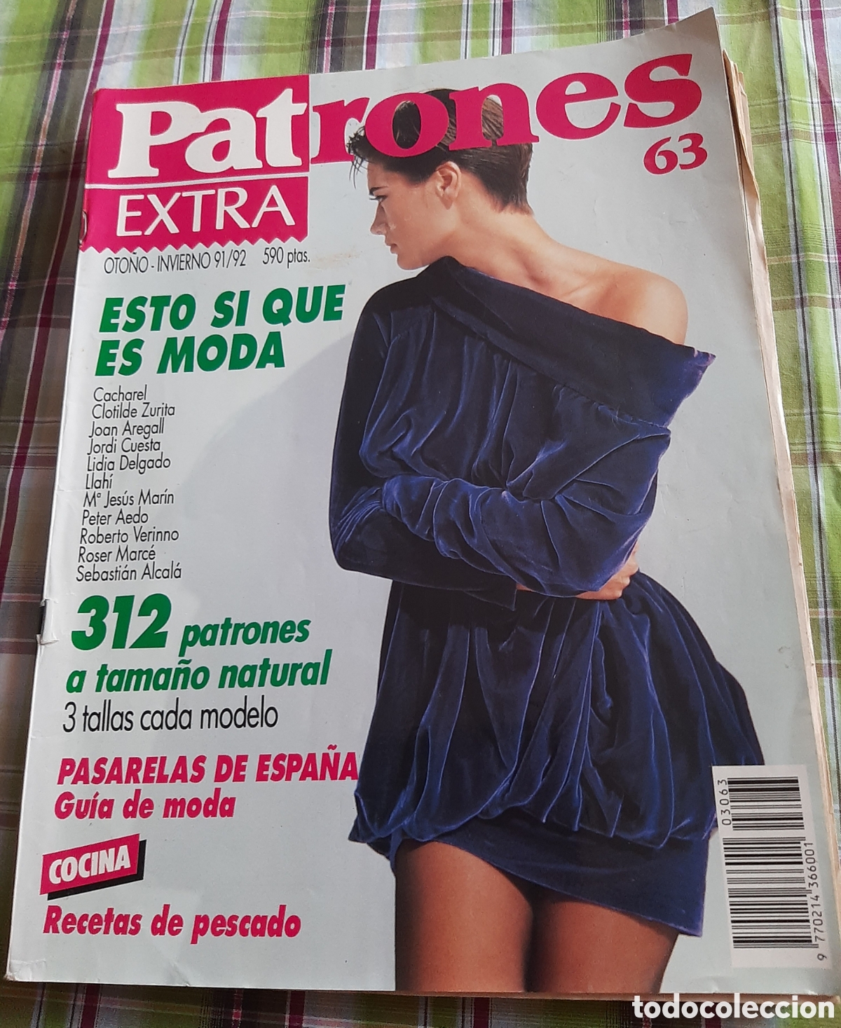 Coleccionismo de Revistas y Peri&oacute;dicos: PATRONES EXTRA 63 OTO&Ntilde;O INVIERNO 91 92 COMPRA MINIMA 5&euro;
