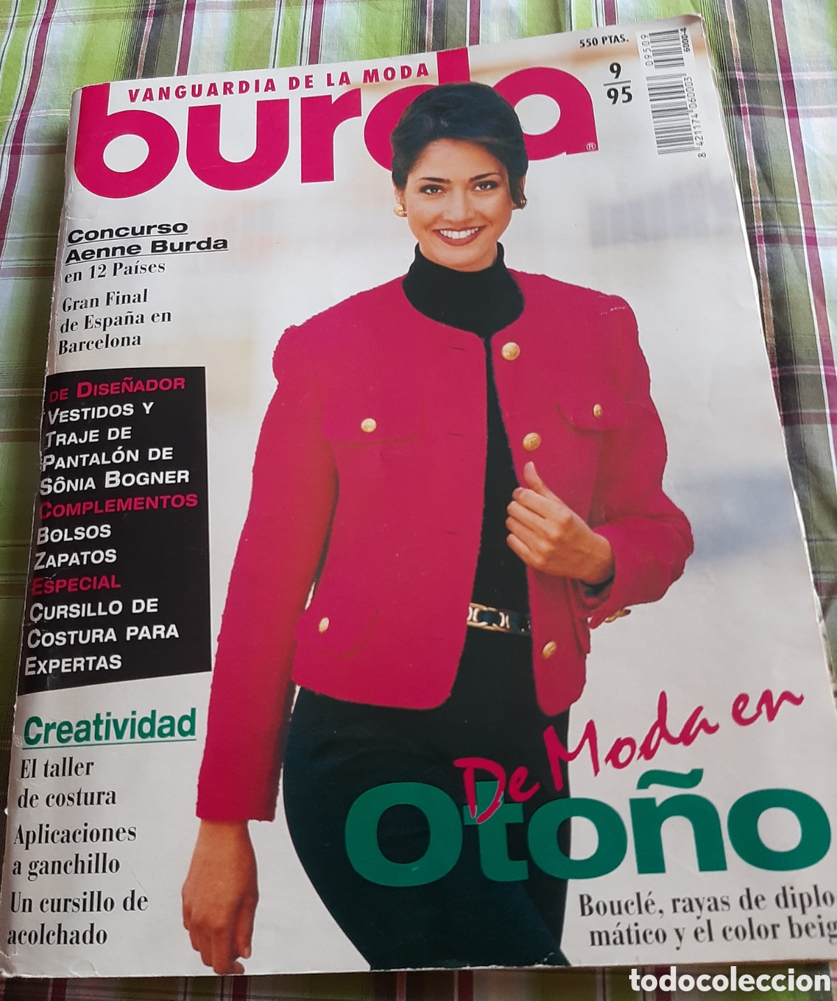 Colecionismo de Revistas e Jornais: BURDA N&deg; 9 1995 COMPRA MINIMA 5&euro;