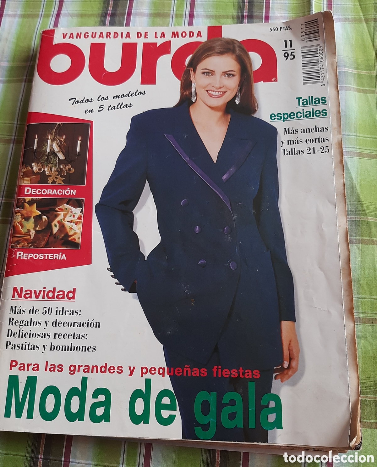 Coleccionismo de Revistas y Peri&oacute;dicos: BURDA VANGUARDIA MODA N&deg; 11 1995 COMPRA MINIMA 5&euro;