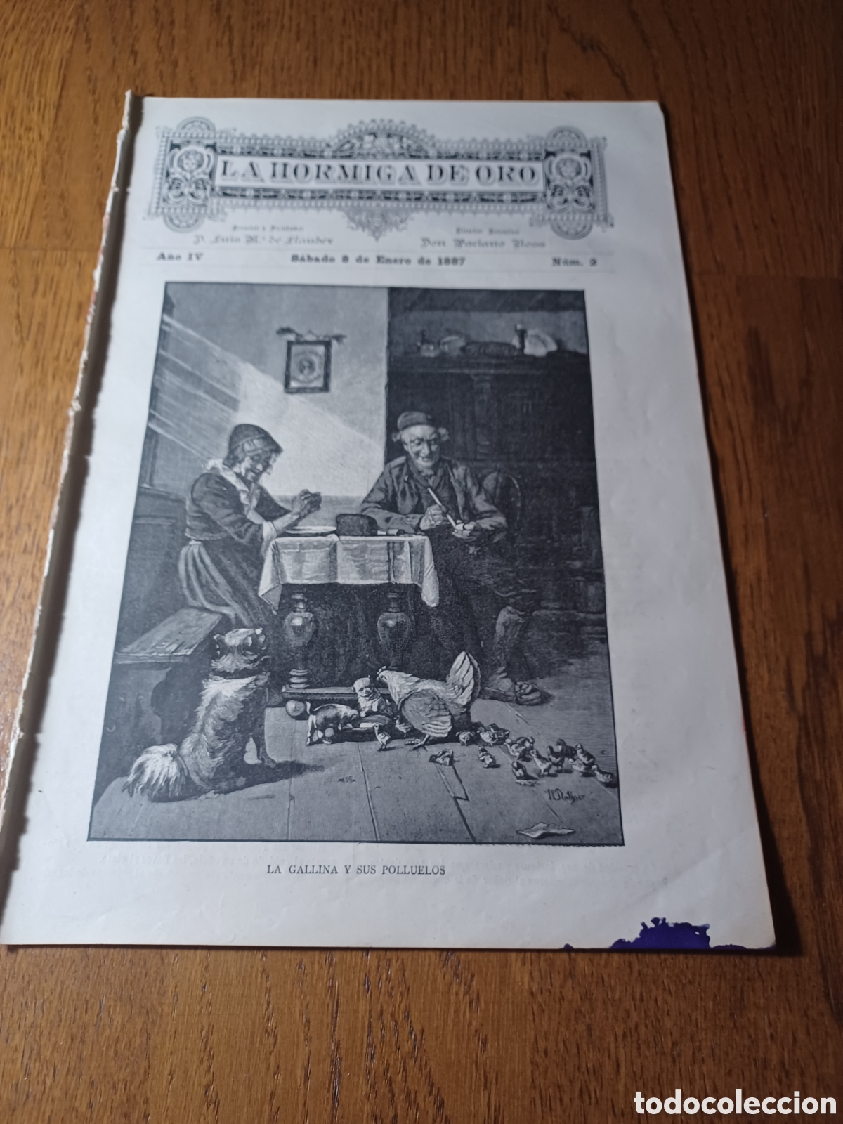 Collection Magazines and Newspapers: REVISTA 1887 BLANCA DE CASTILLA. LOS MENDIGOS. CONSPIRADORES BULGAROS