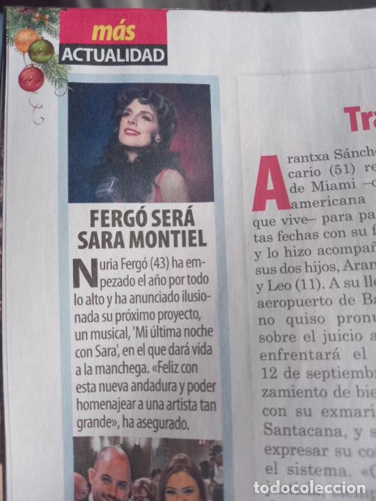 Coleccionismo de revistas y peri&oacute;dicos: SARA MONTIEL NURIA FERGO