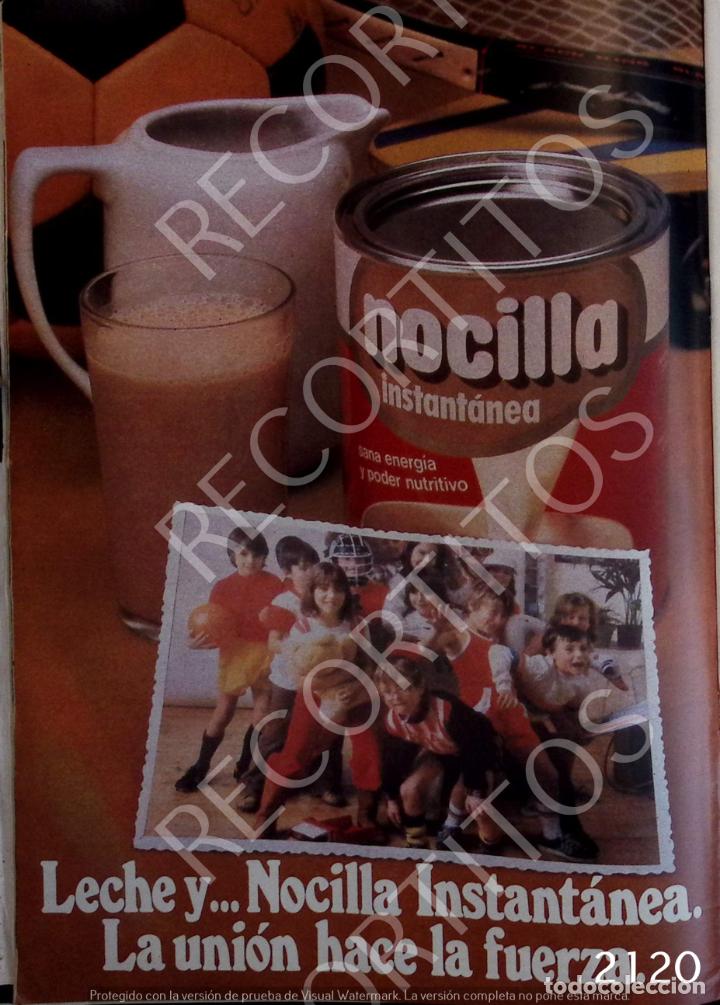 Coleccionismo de Revistas y Peri&oacute;dicos: ANUNCIO NOCILLA INSTANTANEA COLA CAO