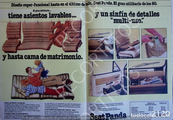Coleccionismo de revistas y peri&oacute;dicos: ANUNCIO SEAT PANDA