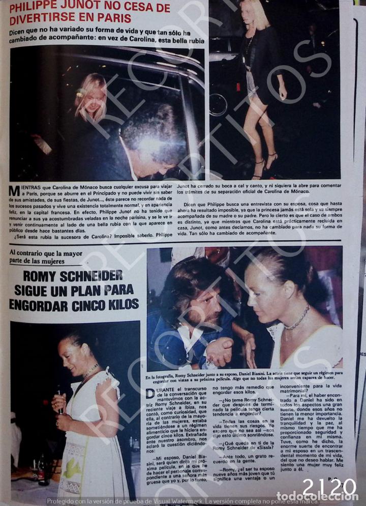 Coleccionismo de Revistas y Peri&oacute;dicos: philippe junot romy schneider