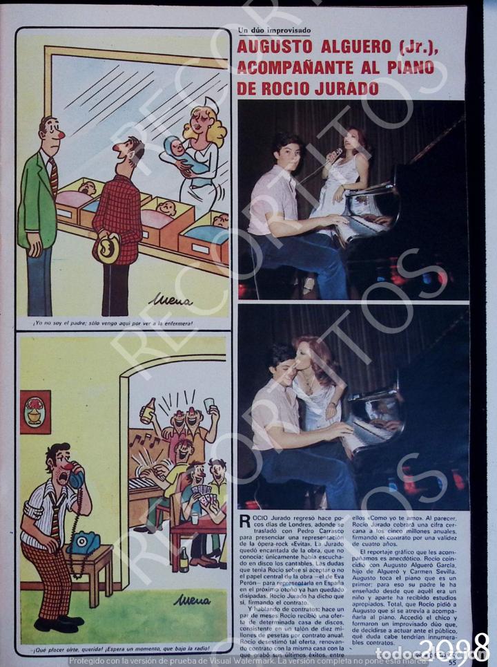 Coleccionismo de Revistas y Peri&oacute;dicos: AUGUSTO ALGUERO ROCIO JURADO