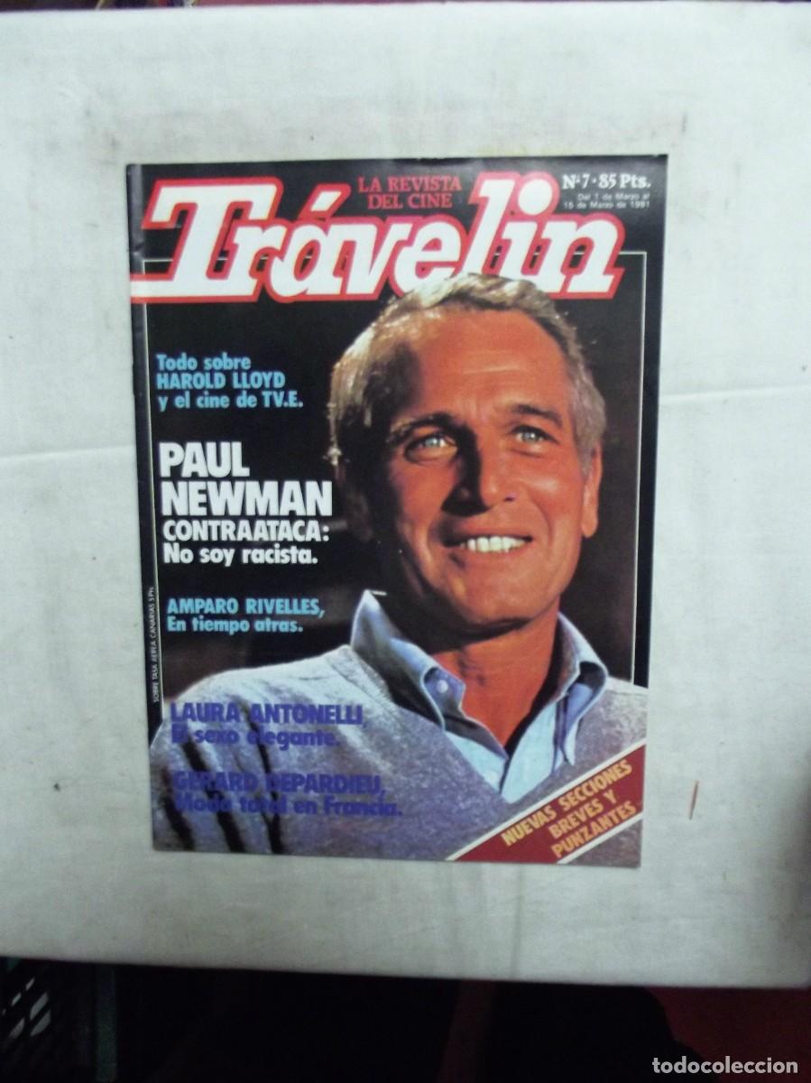 Coleccionismo de Revistas y Peri&oacute;dicos: TRAVELIN N&ordm; 7 LA REVISTA DEL CINE PAUL NEWMAN