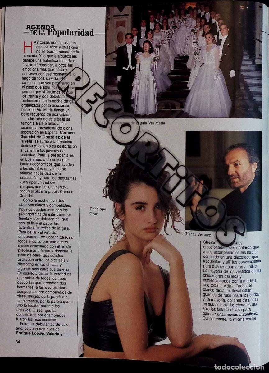 Coleccionismo de Revistas y Peri&oacute;dicos: penelope cruz GIANNI VERSACE