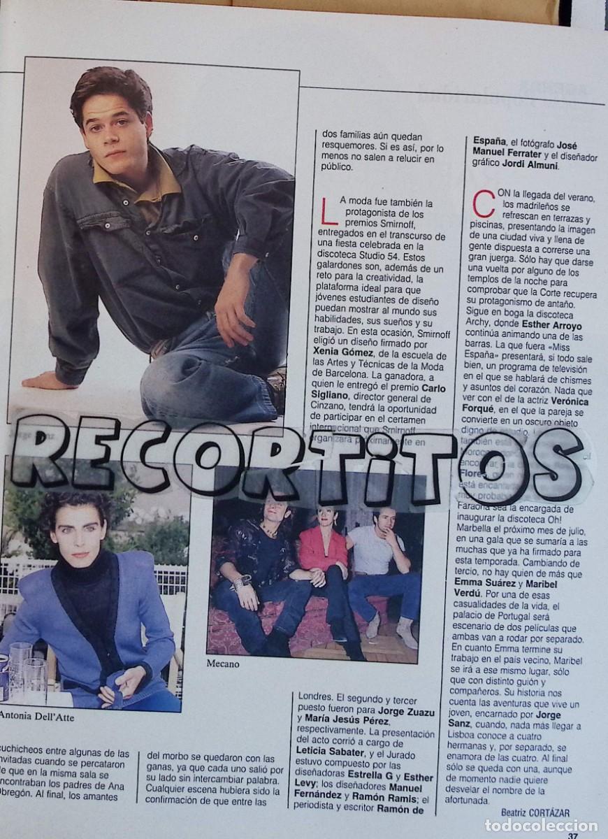 Coleccionismo de Revistas y Peri&oacute;dicos: mecano jorge sanz antonia dellatte
