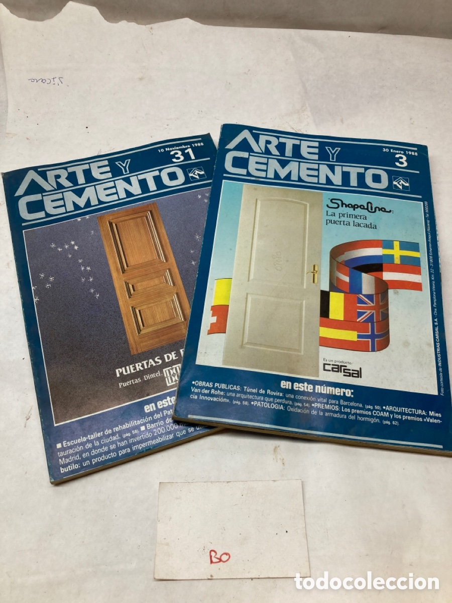 Coleccionismo de Revistas y Peri&oacute;dicos: Arte y cemento