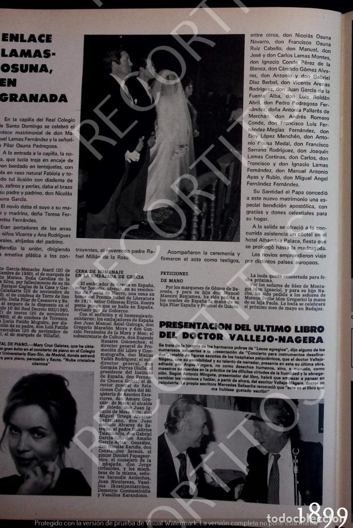 Coleccionismo de Revistas y Peri&oacute;dicos: MARY CRUZ GALATAS LAMAS OSUNA GRANADA VALLEJO NAGERA