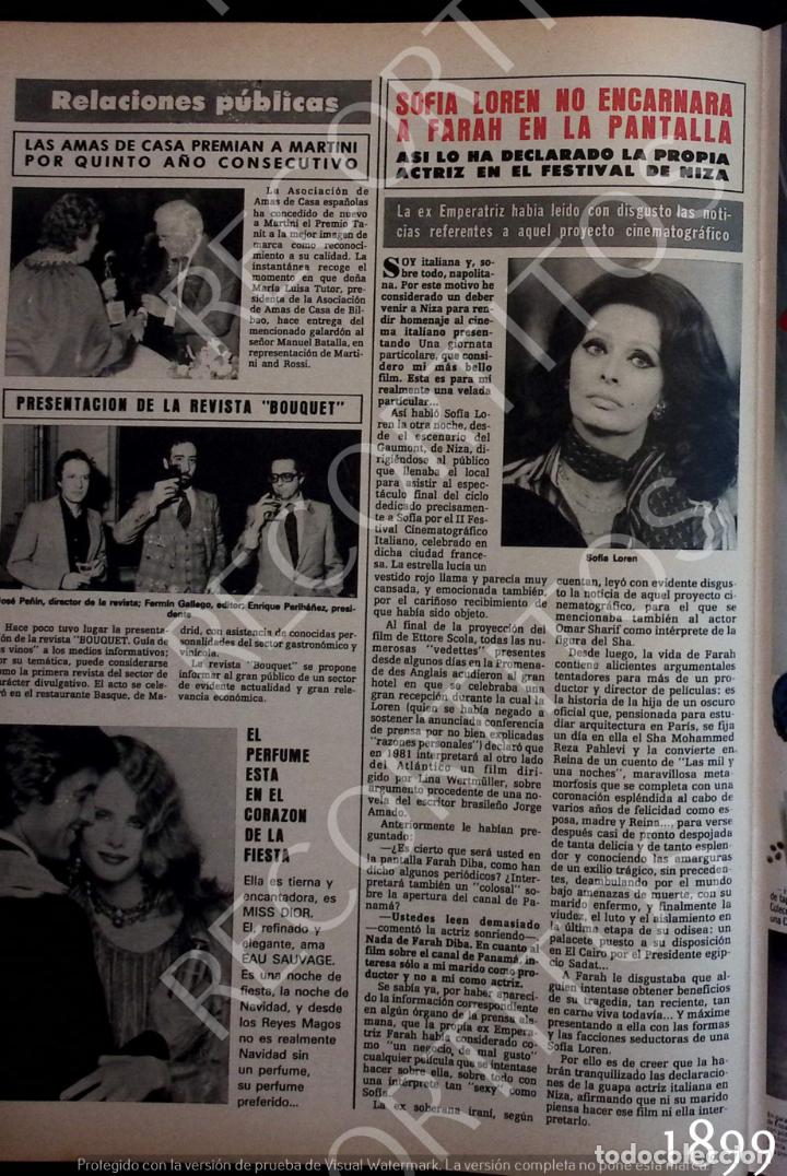 Coleccionismo de Revistas y Peri&oacute;dicos: MISS DIOR MARTINI SOFIA LOREN