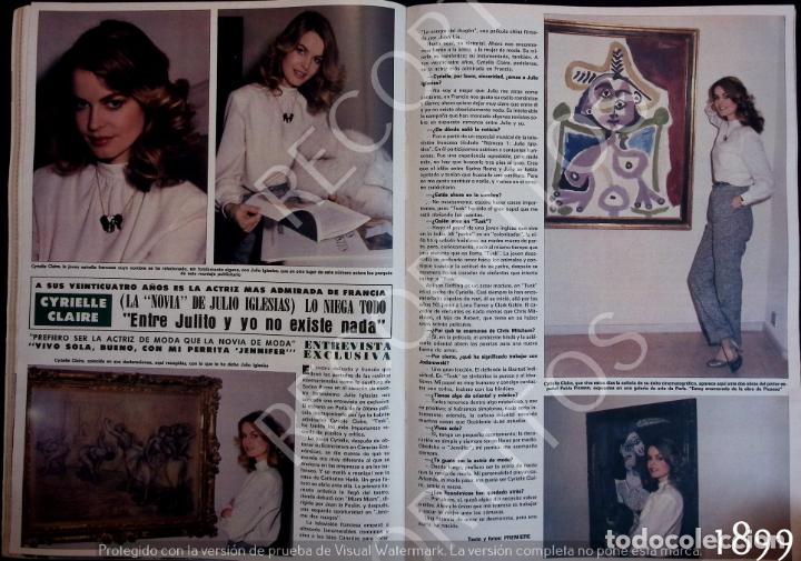 Coleccionismo de Revistas y Peri&oacute;dicos: CYRIELLE CLAIR JULIO IGLESIAS PICASSO CLAIRE