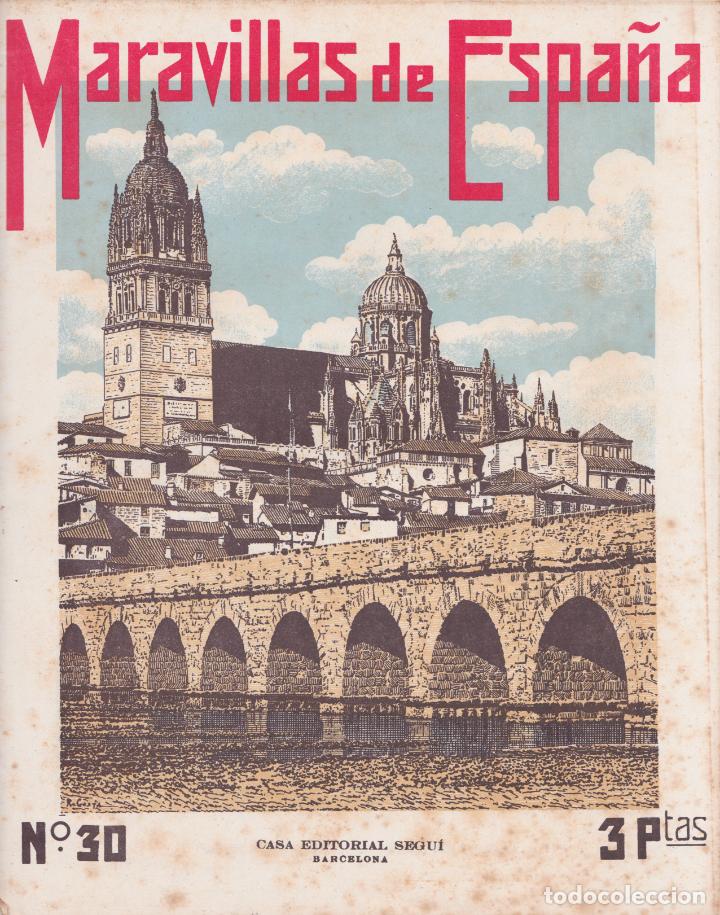 Coleccionismo de Revistas y Peri&oacute;dicos: MARAVILLA DE ESPA&Ntilde;A - OBRA DIVULGACI&Oacute;N ART&Iacute;STICA E HIST&Oacute;RICA - CASA EDITORIAL SEGU&Iacute; - 10 FASC&Iacute;CULOS