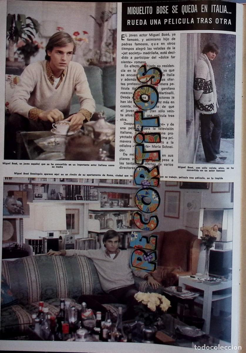 Coleccionismo de Revistas y Peri&oacute;dicos: miguel bose