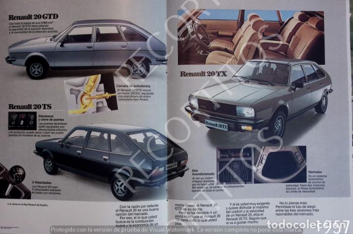 Coleccionismo de Revistas y Peri&oacute;dicos: anuncio publicidad renault 20 gtd ts tx