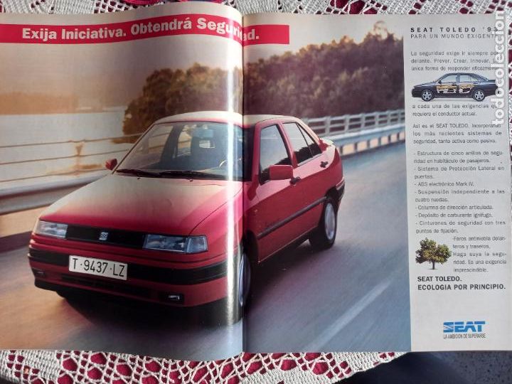 Coleccionismo de revistas y peri&oacute;dicos: anuncio seat toledo 93