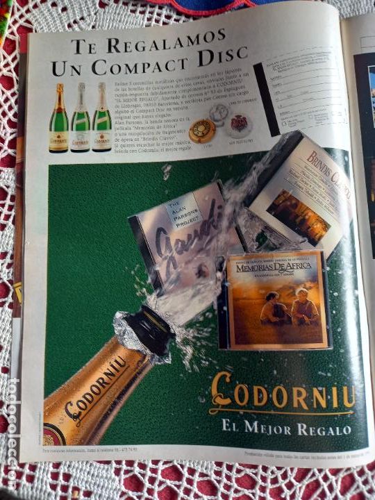 Coleccionismo de revistas y peri&oacute;dicos: ANUNCIO cava codorniu