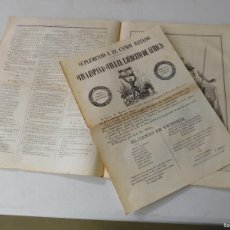 Coleccionismo de Revistas y Periódicos: EL CAÑÓN RAYADO NÚMERO 3 AÑO 1859. Lote 385233954