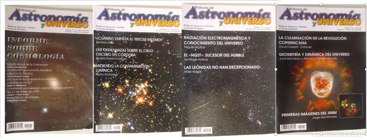 Coleccionismo de Revistas y Peri&oacute;dicos: Revistas Tribuna de Astronomia y Universo EPOCA II