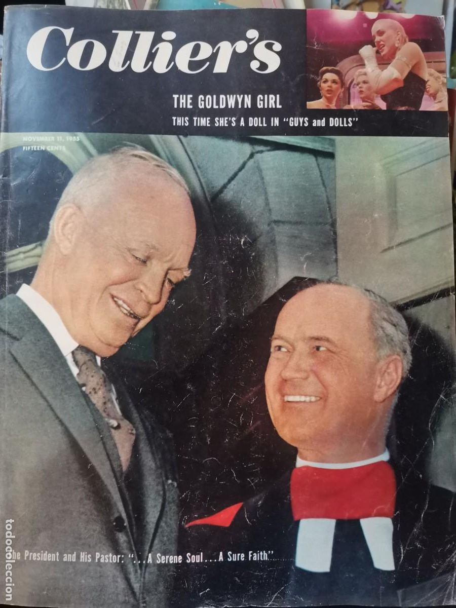 Coleccionismo de revistas y peri&oacute;dicos: REVISTA Collier's Magazine / November 11 1955 / No Label / Agatha Christie / Bay City