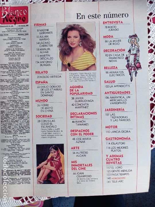 Coleccionismo de Revistas y Peri&oacute;dicos: ROCIO JURADO