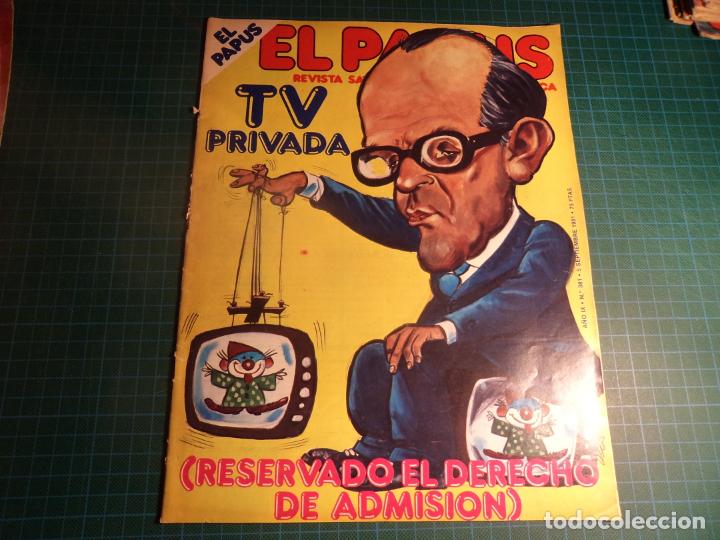 Coleccionismo de Revistas y Peri&oacute;dicos: El Papus. N&deg;381. Amaika.